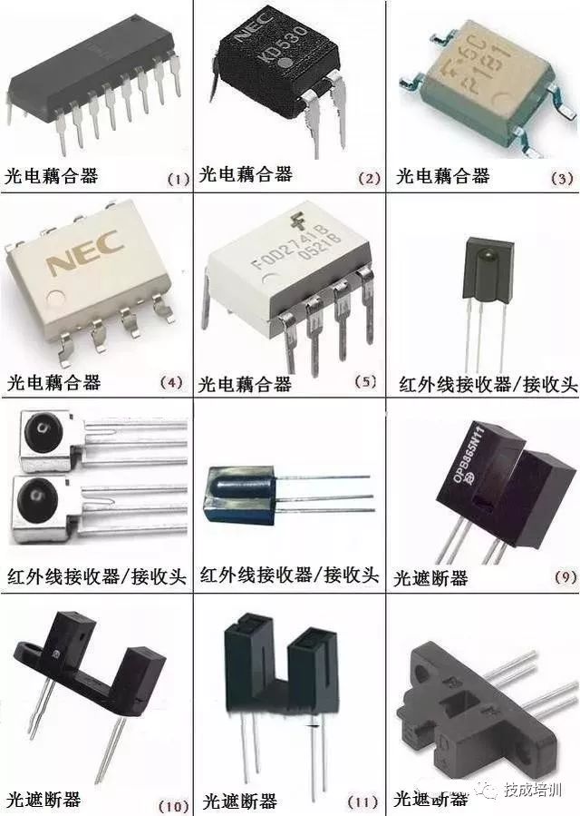 电子元器件图片、名称、符号对照大全，超全面建议收藏
